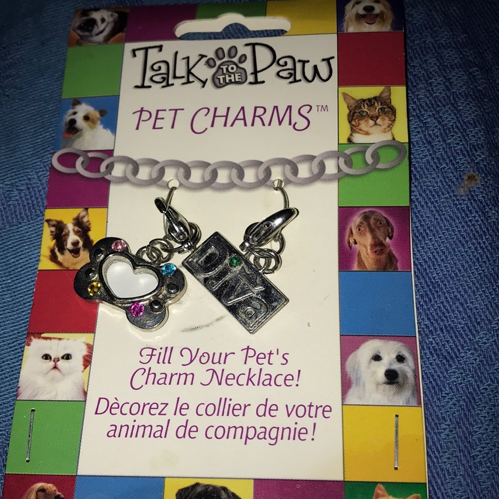 Talk 🐾 to the Paw Pet Charms